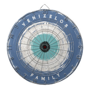 Abstract Personalized Dartboard