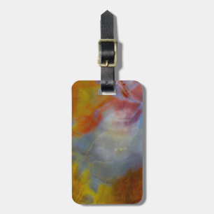 Abstract Petrified Wood close-up Luggage Tag