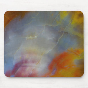 Abstract Petrified Wood close-up Mouse Pad