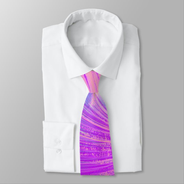 Abstract Phoenix Feathers  Tie (Tied)