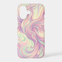 Abstract Phoenix Wings Pastel iPhone Cases