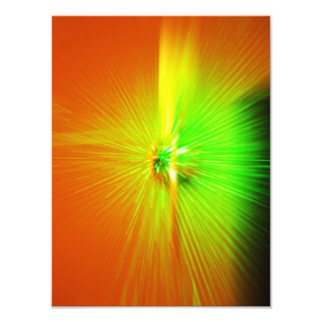 abstract photo print (Front)
