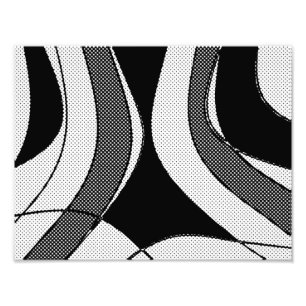 abstract photo print
