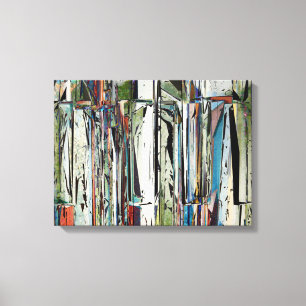 Abstract Piano Keys Canvas Print