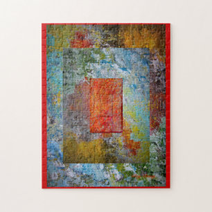 Abstract Picture Frame Jigsaw Puzzle