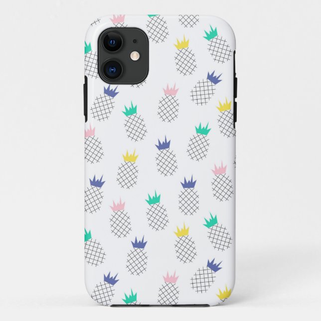 Abstract Pineapples Case-Mate iPhone Case (Back)