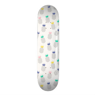 Abstract Pineapples Skateboard