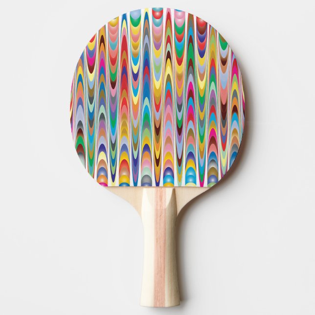 Abstract Ping Pong Paddle (Front)