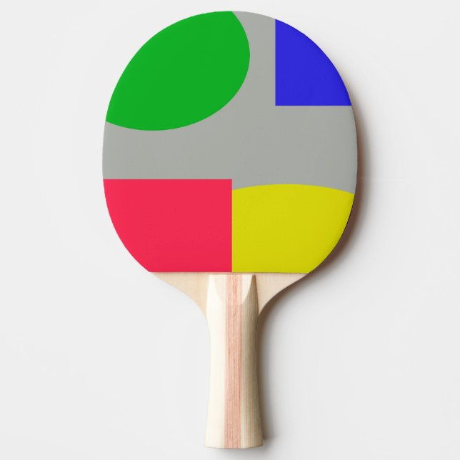 Abstract Ping Pong Paddle (Front)