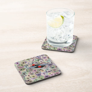 Abstract Ping Pong Table Design, Coaster