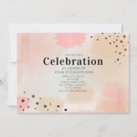 Abstract Pink Generic Party Celebration