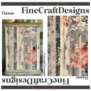 Abstract Pink Grey Background Decoupage Right 127 Tissue Paper