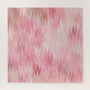 Abstract Pink Mosaic Background Illustration Jigsaw Puzzle