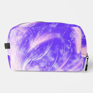 Abstract Pink Purple Dandelions & fireflies Dopp Kit