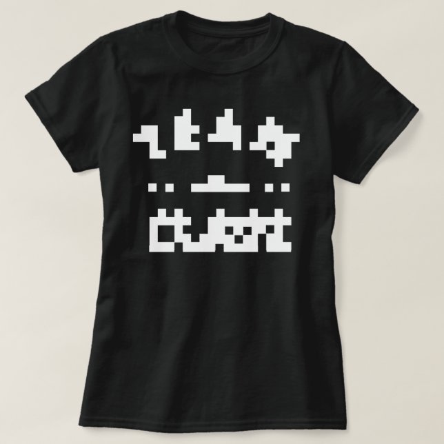 Abstract Pixel Team T-Shirt (Design Front)