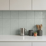 Abstract Plaster Brush Texture Sage ID1287 Tile<br><div class="desc">This ceramic tile features an abstract texture inspired by sweeping brush strokes and hand-troweled plaster finishes. The elegant neutral, medium dusty sage color enhances the tile’s contemporary appeal while remaining highly versatile for a variety of interior styles including modern, industrial, minimalist, and Japandi-inspired spaces. Perfect for backsplashes, fireplace surrounds, feature...</div>