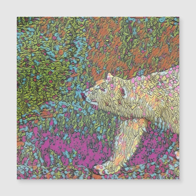 Abstract Polar Bear (Front)