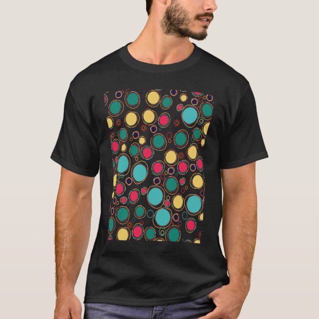 Abstract Polka Dots International Dot Day T-Shirt (Front)