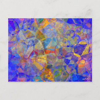 Abstract Polygons 36 Postcard