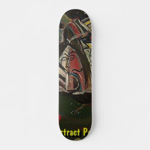ABSTRACT POOL HALL SKATEBOARD