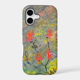 Abstract Poppies