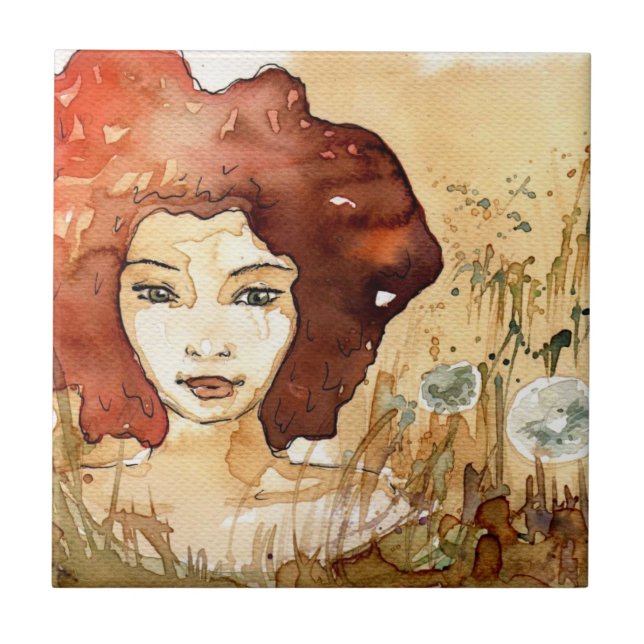 Abstract portrait 3 tile (Front)