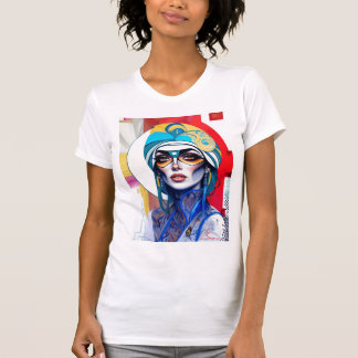 Abstract Portrait Design T-Shirt
