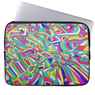 Abstract Portrait Laptop Sleeve