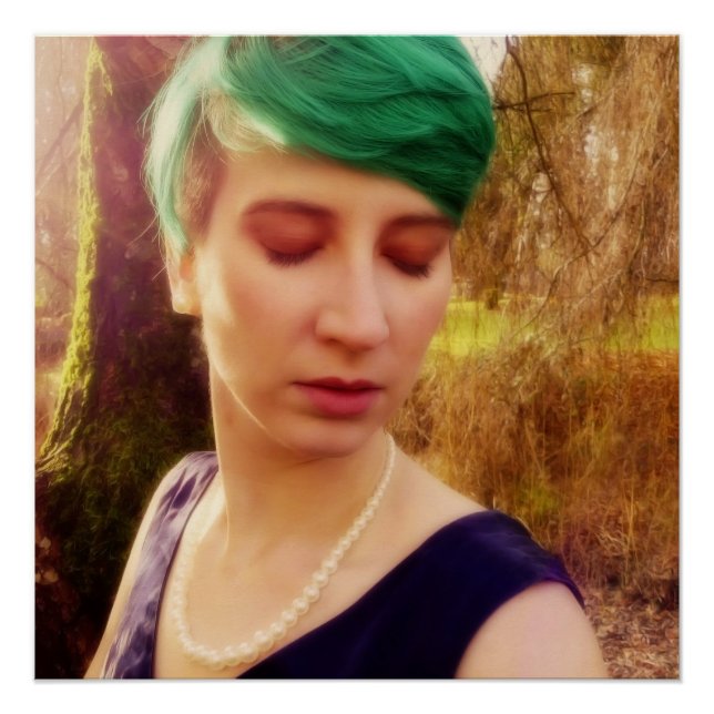 Abstract Portrait Poster (Front)