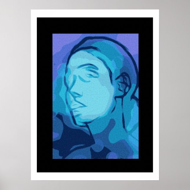 abstract portrait poster (Front)