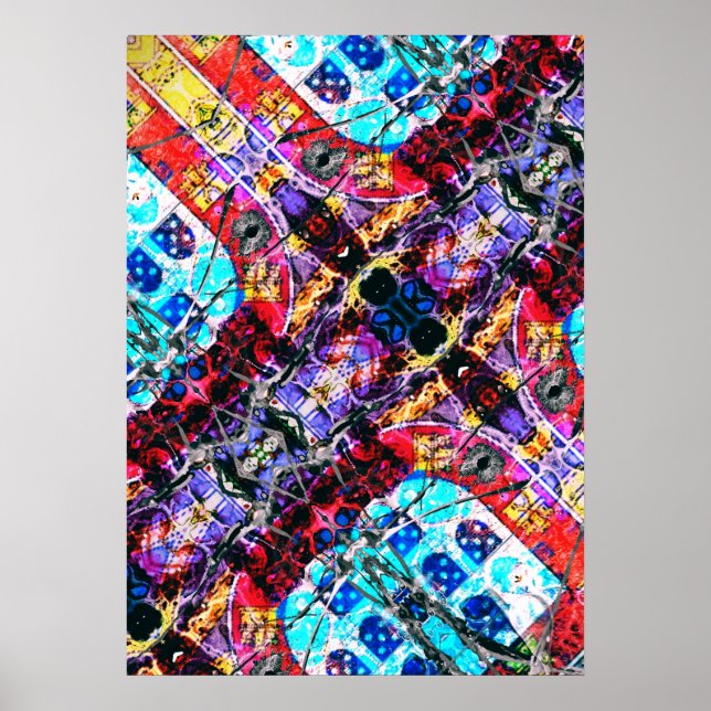 Abstract Portuguese Poster (Front)