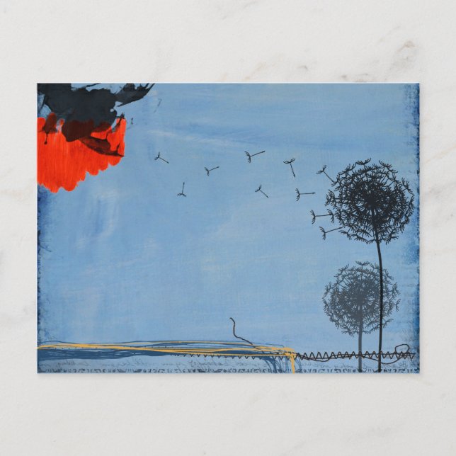 abstract post card (Front)