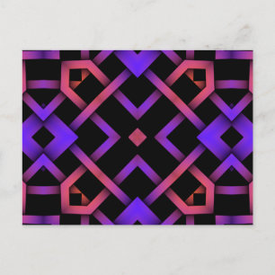 Abstract Postcard