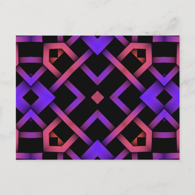 Abstract Postcard (Front)