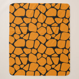 Abstract Predator Skin Camo Art: Adventure-Inspire Sherpa Blanket