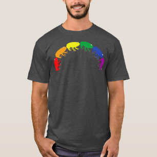 Abstract Pride Frogs Rainbow T-Shirt