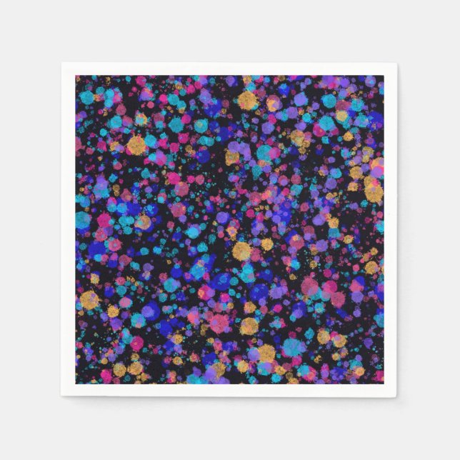 Abstract Print: Distant Galaxies Napkin (Front)