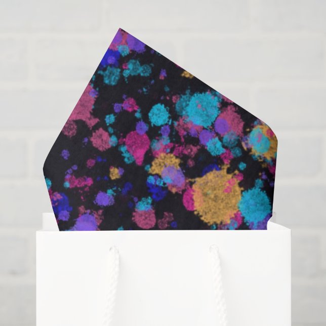Abstract Print: Distant Galaxies Tissue Paper (Gift Bag)