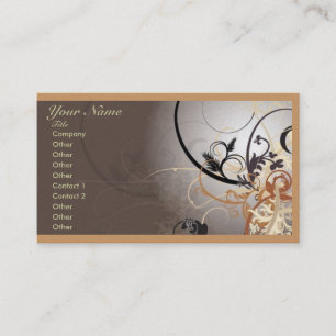 Abstract Professional Business Card two sided