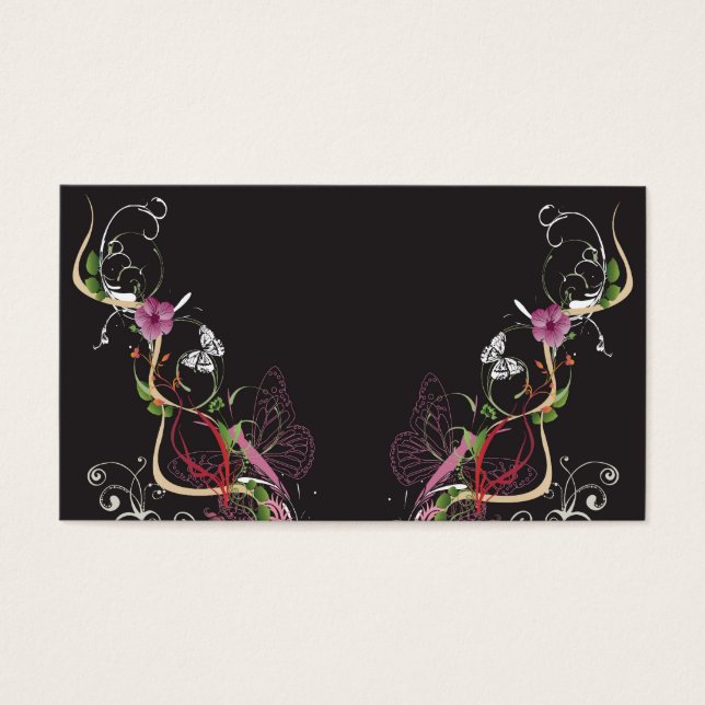 Abstract Profile Card (Front)
