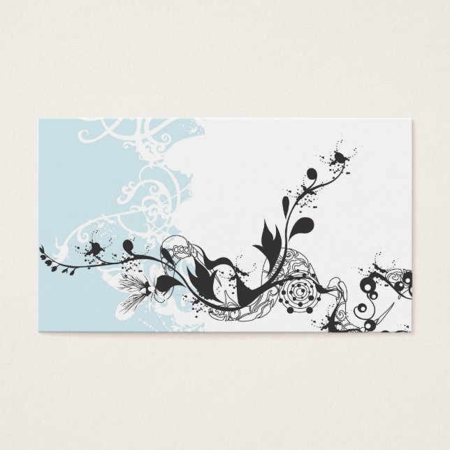 Abstract Profile Card (Front)