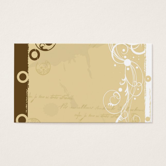 Abstract Profile Card (Front)