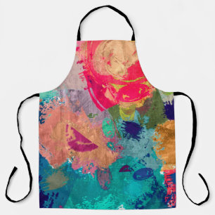 abstract psychedelic fractal background from blurr apron