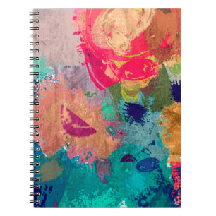 abstract psychedelic fractal background from blurr notebook