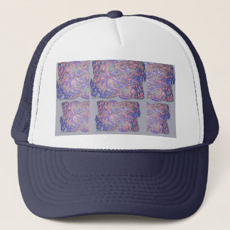Abstract Pulse Trucker Hat