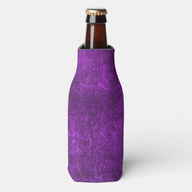 Abstract Purple Background Or Paper With Bright Bottle Cooler (Bottle Front)