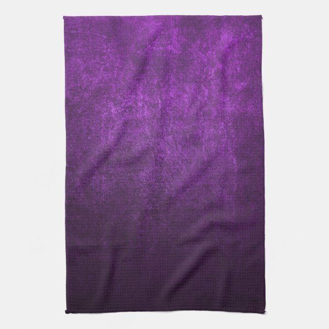 Abstract Purple Background Or Paper With Bright Kitchen Towel (Vertical)