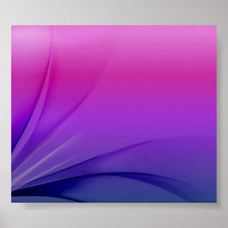 Abstract Purple Blue Background Vector Graphic DI Poster