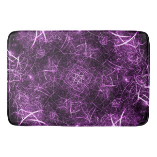Abstract Purple Fractal_Bath Mat_Bathroom Decor Bath Mat