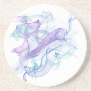 Abstract Purple Haze Coaster
